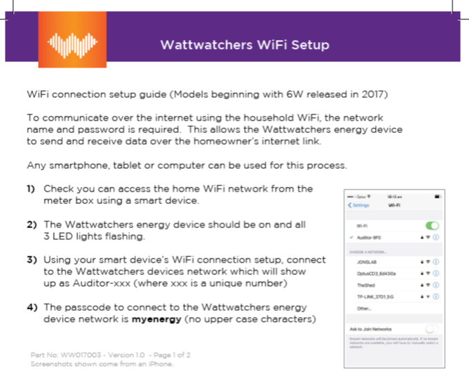 Setting up a new WiFi Auditor